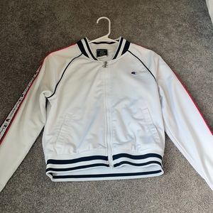 champion crop zip up.